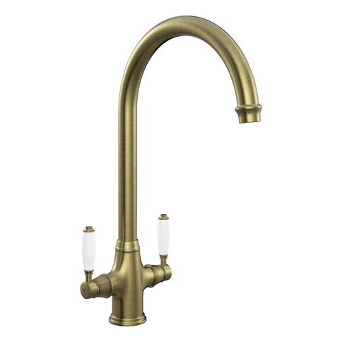 Picture for category Howdens Victorian TAP3653 Brushed Aged Brass
