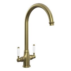 Picture for category Howdens Victorian TAP3653 Brushed Aged Brass
