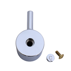 Genuine Howdens Rienza Chrome Handle - Cold 3898R SP3898