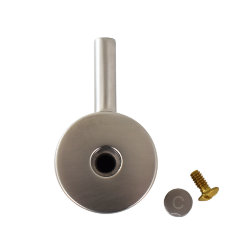 Genuine Howdens Rienza Brushed Nickel Handle - Cold 3898R SP3898