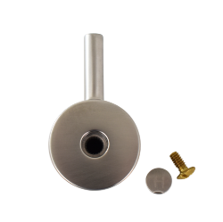 Genuine Howdens Rienza Brushed Nickel Handle - Hot 3898R SP3898