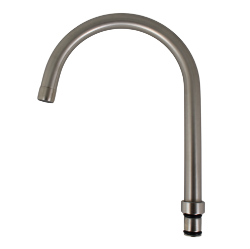 Genuine Rangemaster Monorise Spout - Brushed Nickel 3756R SP3756