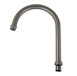 Abode Ornate AT2253 Spout - Brushed Nickel 1375R