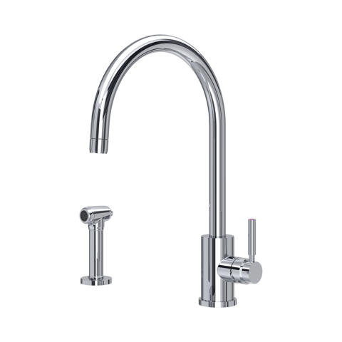 Picture for category Perrin & Rowe Juliet Single Lever Sink Mixer with Rinse 4012