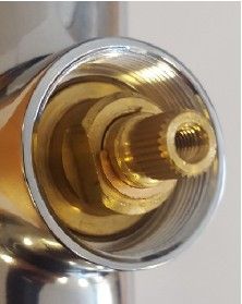 Older SMR two flat sided valve